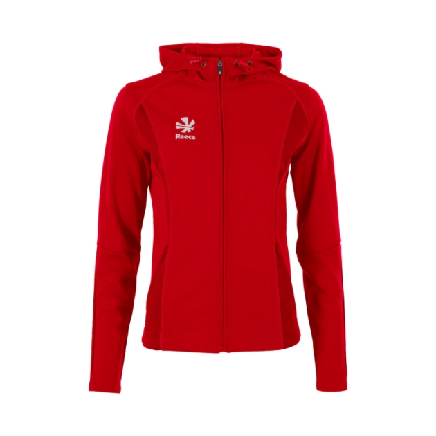 reece Shift Hooded Full Zip Top Ladies 6000_Red 808661