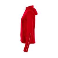 reece Shift Hooded Full Zip Top Ladies 6000_Red 808661
