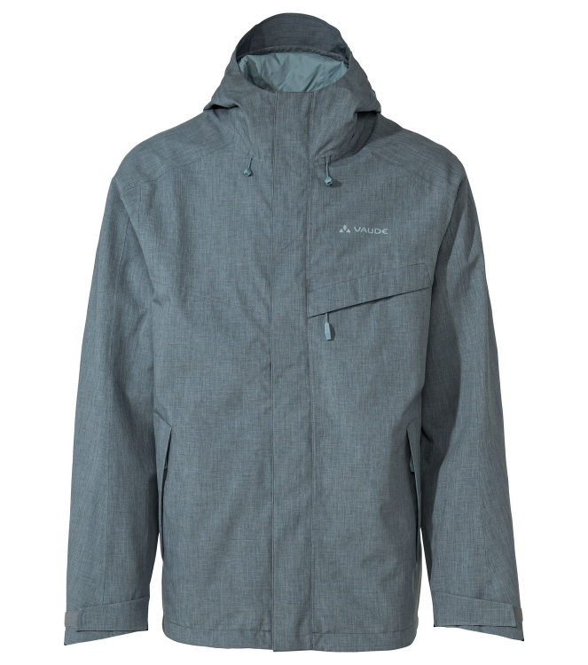 Vaude Vaude Men\'s Rosemoor Jacket II heron 43073 964 heron Vaude jassen 43073 964 lichtblauw bij Leerentveldvrijetijd.nl