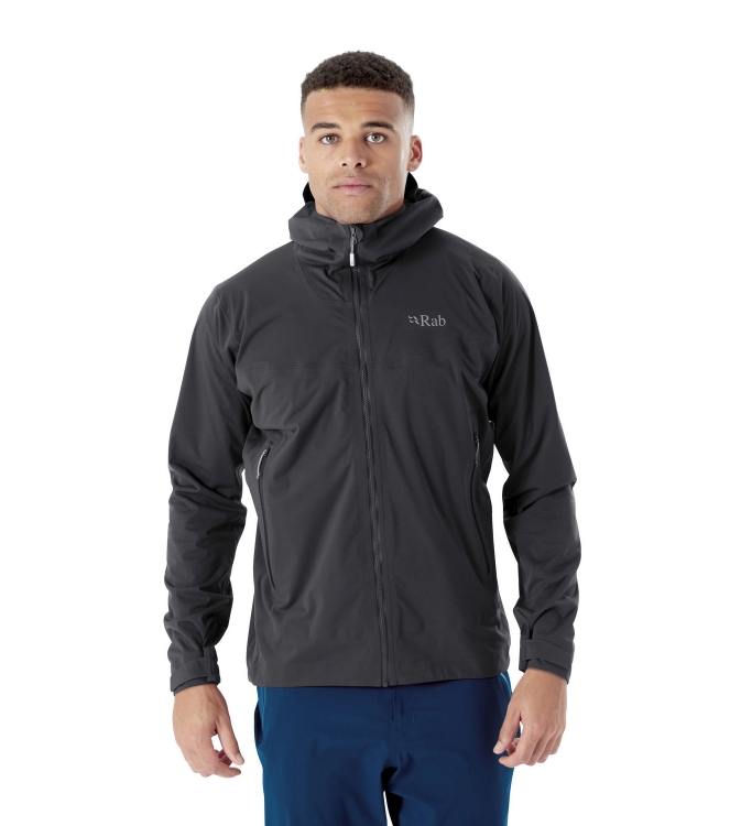 Rab Rab Kinetic 2.0 Jacket beluga QWG-74 Beluga Rab jassen QWG-74 lichtblauw bij Leerentveldvrijetijd.nl