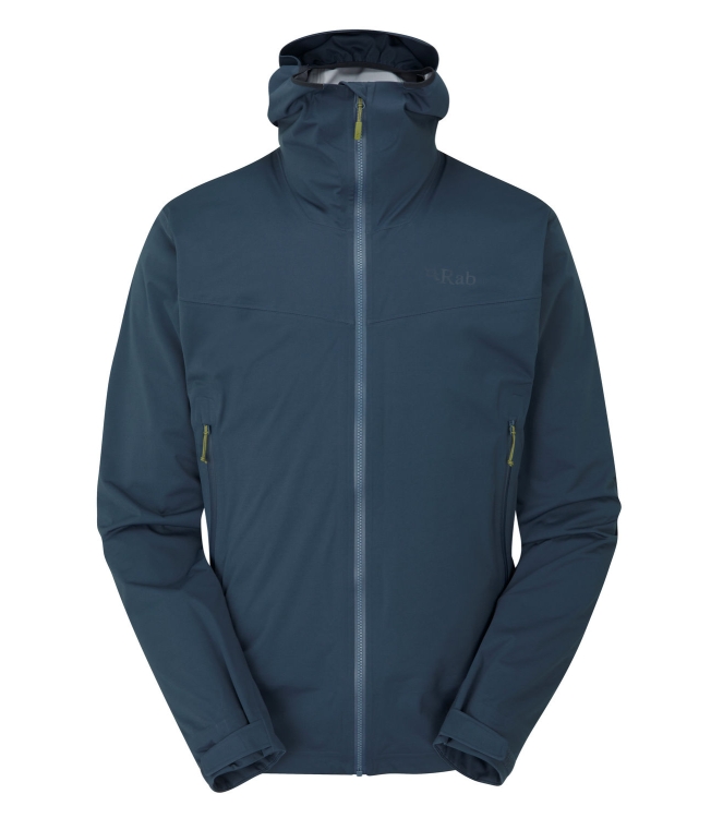 Rab Rab Kinetic 2.0 Jacket blue night QWG-74 Blue Night Rab jassen QWG-74 antraciet bij Leerentveldvrijetijd.nl