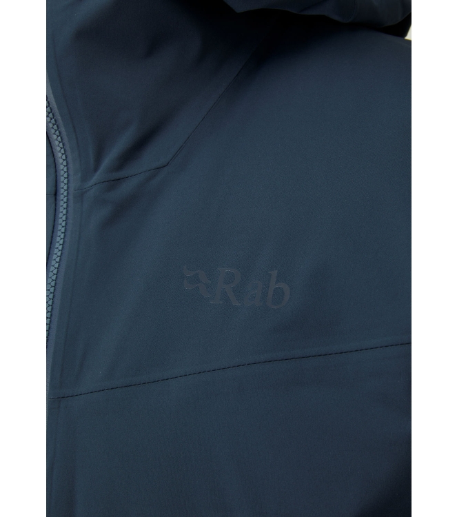 Rab Rab Kinetic 2.0 Jacket blue night QWG-74 Blue Night Rab jassen QWG-74 antraciet bij Leerentveldvrijetijd.nl