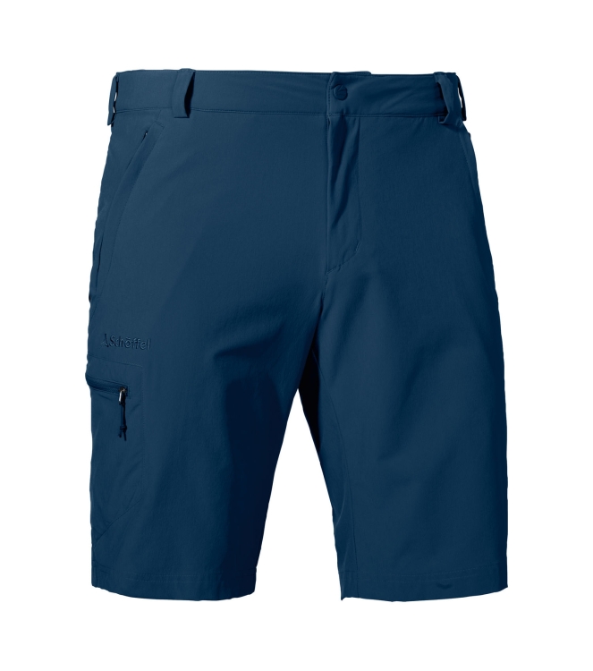 Schöffel Schöffel Shorts Folkstone 8180_dress blues 22511 8180_Dress blues Schöffel broeken 22511 antraciet bij Leerentveldvrijetijd.nl