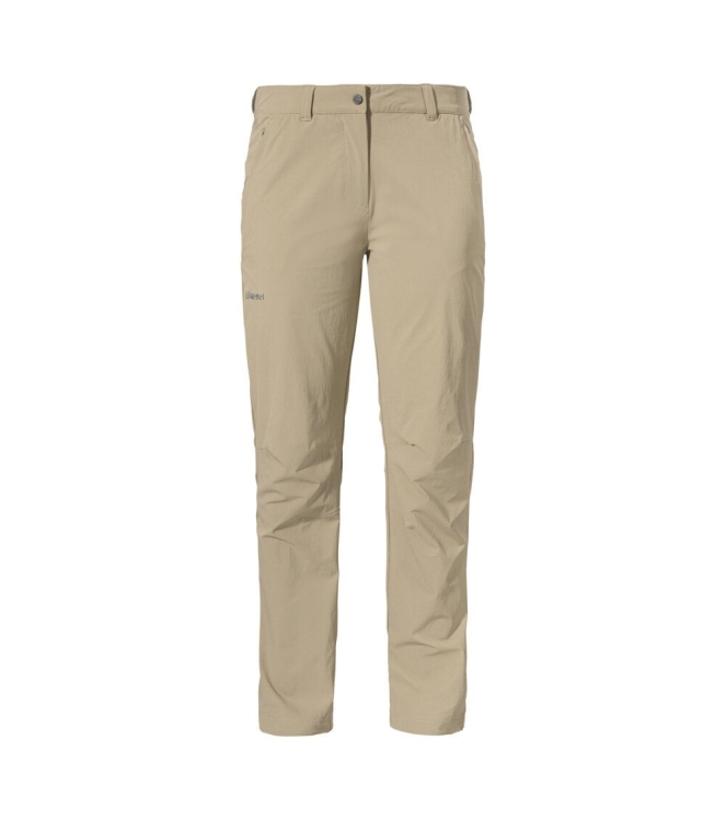 Schöffel Schöffel Pants Engadin1 Women 4705_brandon beige 12639 4705_Brandon Beige Schöffel broeken 12639 jeans bij Leerentveldvrijetijd.nl