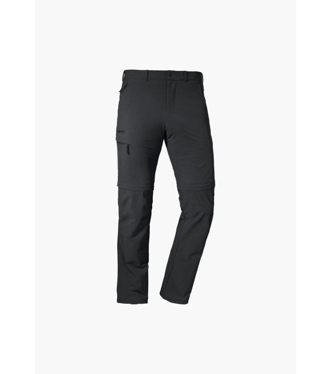 Schöffel Schöffel Pants Koper1 Zip Off 9990_black 22854 9990_Black Schöffel broeken 22854 licht grijs bij Leerentveldvrijetijd.nl