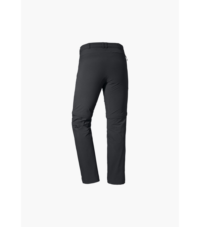 Schöffel Schöffel Pants Koper1 Zip Off 9990_black 22854 9990_Black Schöffel broeken 22854 licht grijs bij Leerentveldvrijetijd.nl