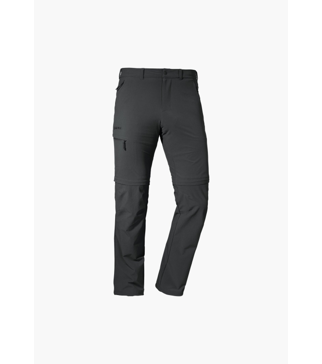 Schöffel Schöffel Pants Koper1 Zip Off 9830_asphalt 22854 9830_Asphalt Schöffel broeken 22854 lichtblauw bij Leerentveldvrijetijd.nl