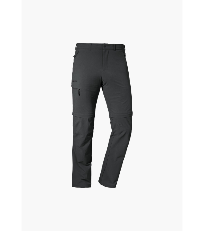 Schöffel Schöffel Pants Koper1 Zip Off 9830_asphalt 22854 9830_Asphalt Schöffel broeken 22854 lichtblauw bij Leerentveldvrijetijd.nl