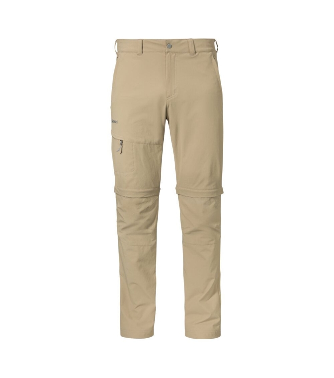 Schöffel Schöffel Pants Koper1 Zip Off 4705_brandon beige 22854 4705_Brandon Beige Schöffel broeken 22854 jeans bij Leerentveldvrijetijd.nl