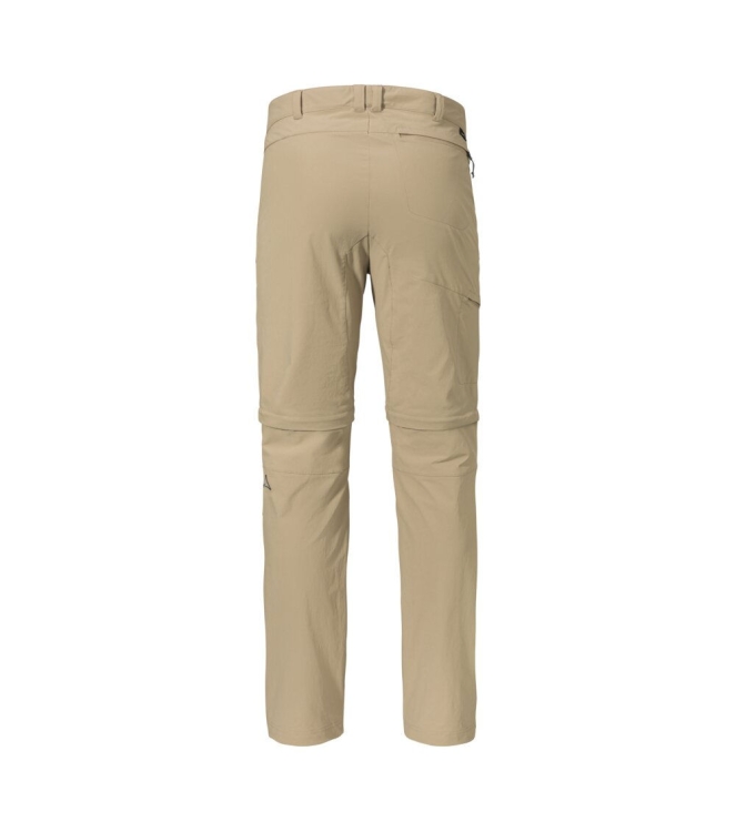 Schöffel Schöffel Pants Koper1 Zip Off 4705_brandon beige 22854 4705_Brandon Beige Schöffel broeken 22854 jeans bij Leerentveldvrijetijd.nl