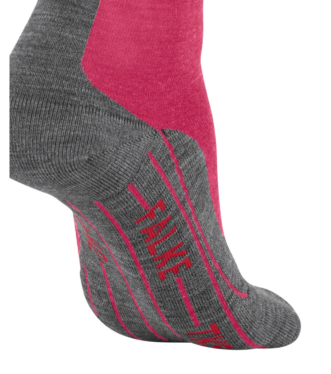 Falke Falke TK5 Wander Women 8560_rose/grey 16243 8560_rose/grey Falke wandelsokken 16243 turquoise bij Leerentveldvrijetijd.nl