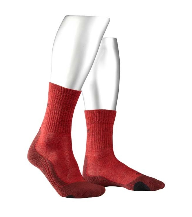 Falke Falke TK2 Explore Wool Women 8280_scarlett 16395 8280_scarlett Falke wandelsokken 16395 geel bij Leerentveldvrijetijd.nl