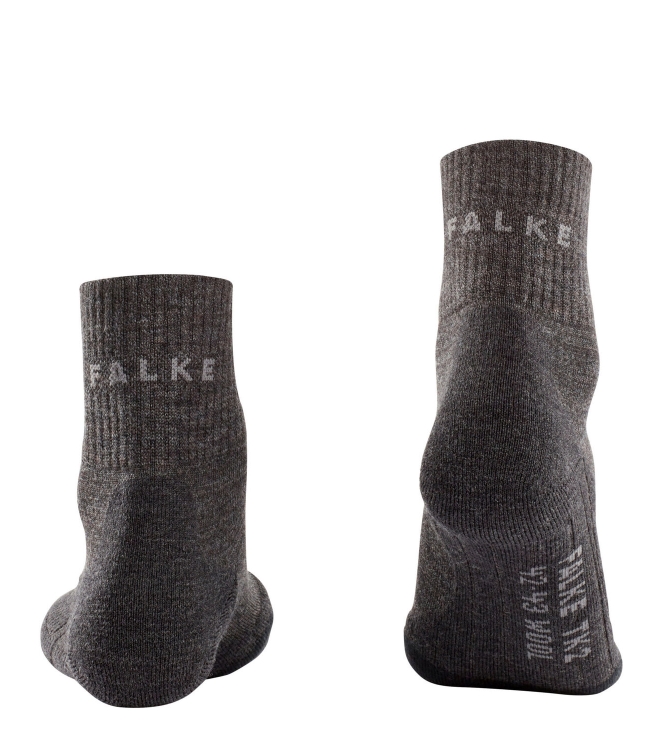 Falke Falke TK2 Explore Wool Short 3150_smog 16327 3150_smog Falke wandelsokken 16327 lichtblauw bij Leerentveldvrijetijd.nl
