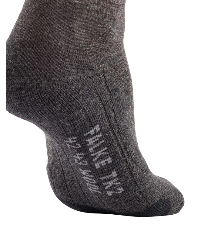 Falke Falke TK2 Explore Wool Short 3150_smog 16327 3150_smog Falke wandelsokken 16327 lichtblauw bij Leerentveldvrijetijd.nl