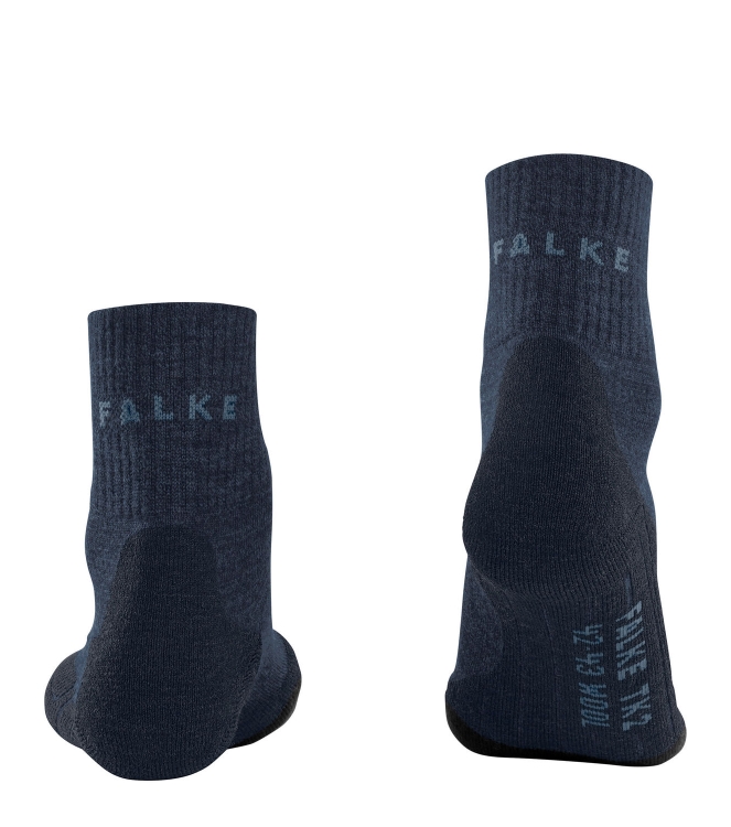 Falke Falke TK2 Explore Wool Short 6670_jeans 16327 6670_jeans Falke wandelsokken 16327 antraciet bij Leerentveldvrijetijd.nl
