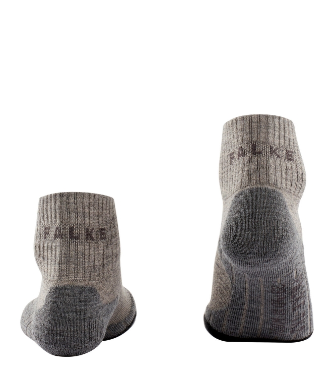 Falke Falke TK2 Explore Wool Short Women 4310_kit mouline 16328 4310_kit mouline Falke wandelsokken 16328 donker blauw bij Leerentveldvrijetijd.nl