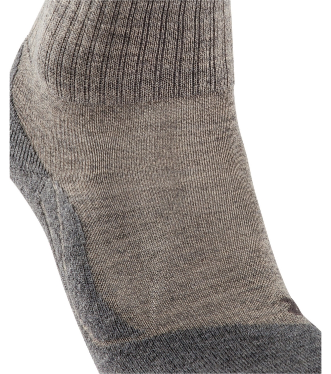 Falke Falke TK2 Explore Wool Short Women 4310_kit mouline 16328 4310_kit mouline Falke wandelsokken 16328 donker blauw bij Leerentveldvrijetijd.nl