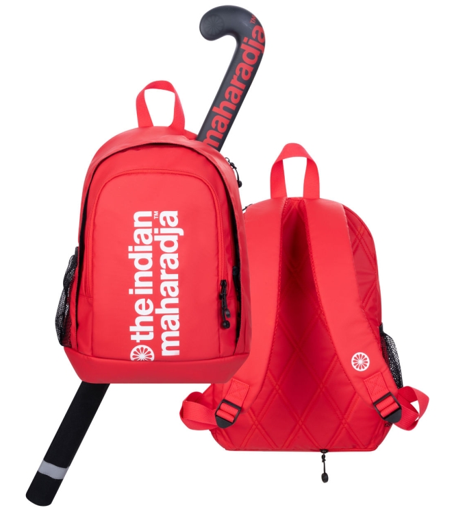 The Indian Maharadja The Indian Maharadja Kids Backpack PSX red 10232099 red The Indian Maharadja hockeytassen 10232099 geel bij Leerentveldvrijetijd.nl