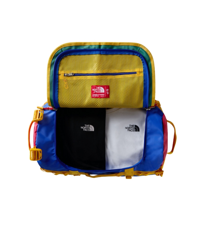 The North Face The North Face Base Camp Duffel Small adh1 tnf blue-tnf red-summit gold NF0A52ST ADH1 TNF Blue-TNF Red-Summit Gold The North Face tassen NF0A52ST donker bruin bij Leerentveldvrijetijd.nl