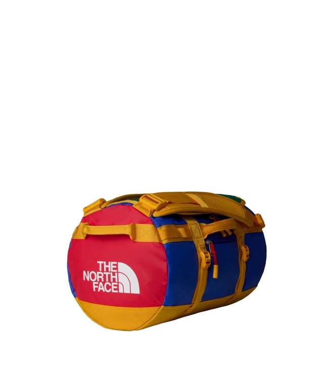 The North Face The North Face Base Camp Duffel XSmall adh1 tnf blue-tnf red-summit gold NF0A52SS ADH1 TNF Blue-TNF Red-Summit Gold The North Face tassen NF0A52SS donker bruin bij Leerentveldvrijetijd.nl