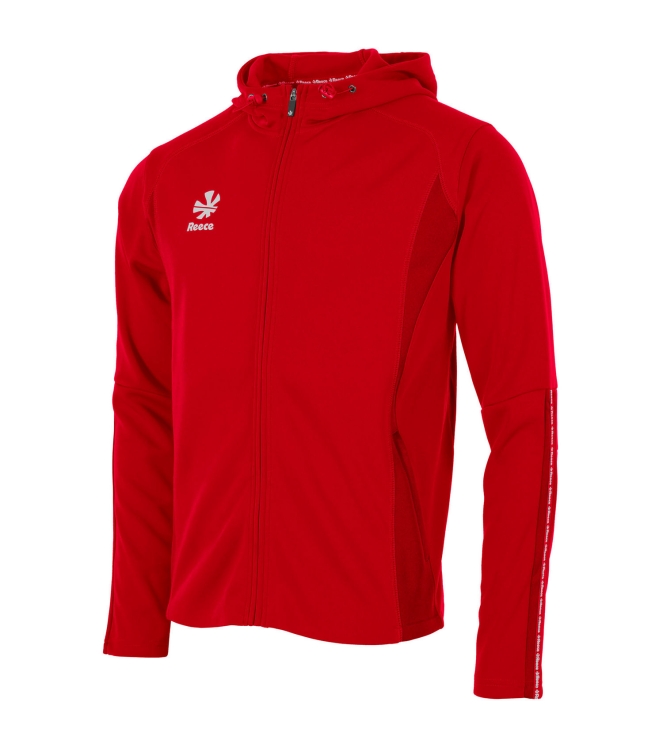 Reece Reece Shift Hooded Full Zip Top 6000_red 808011 6000_Red Reece hockeykleding 808011 geel bij Leerentveldvrijetijd.nl