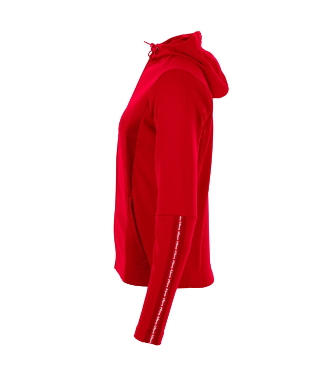 Reece Reece Shift Hooded Full Zip Top Ladies 6000_red 808661 6000_Red Reece hockeykleding 808661 geel bij Leerentveldvrijetijd.nl