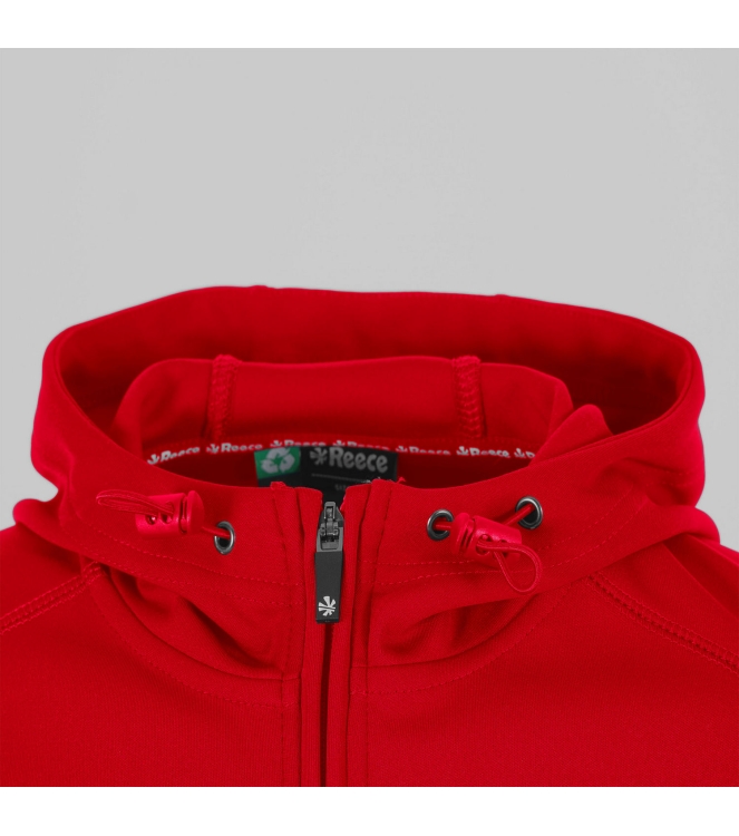 Reece Reece Shift Hooded Full Zip Top Ladies 6000_red 808661 6000_Red Reece hockeykleding 808661 geel bij Leerentveldvrijetijd.nl