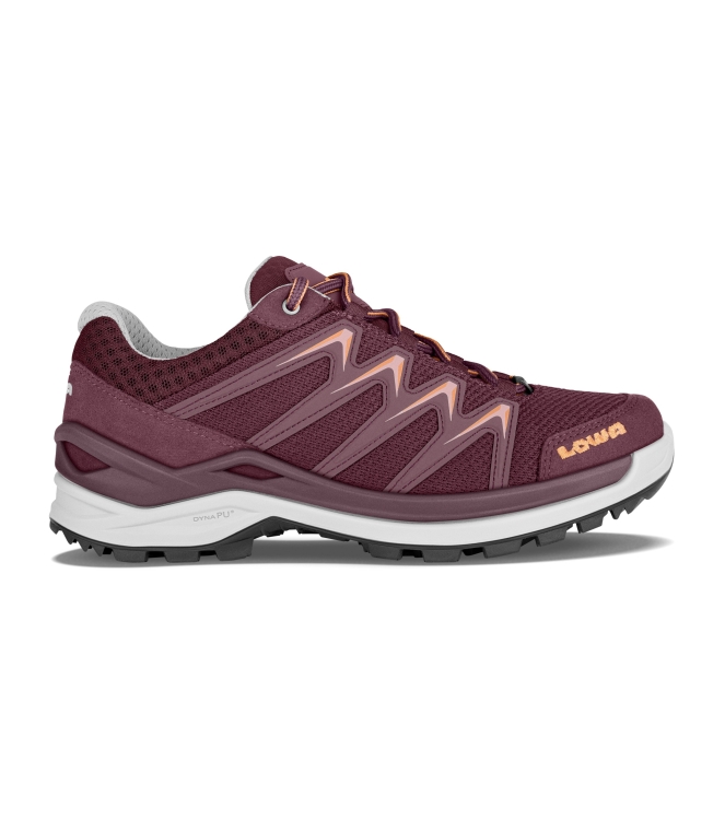Lowa Lowa Innox Pro GTX Lo Ws 3331 merlot/rose LM321709 3331 merlot/rose Lowa wandelschoenen LM321709 geel bij Leerentveldvrijetijd.nl