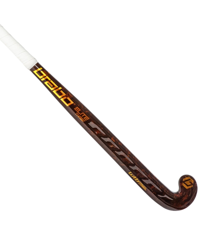 Brabo Brabo Elite 3 WTB Forged Carbon LB  315.40142.000  Brabo hockeysticks 315.40142.000 ecru bij Leerentveldvrijetijd.nl