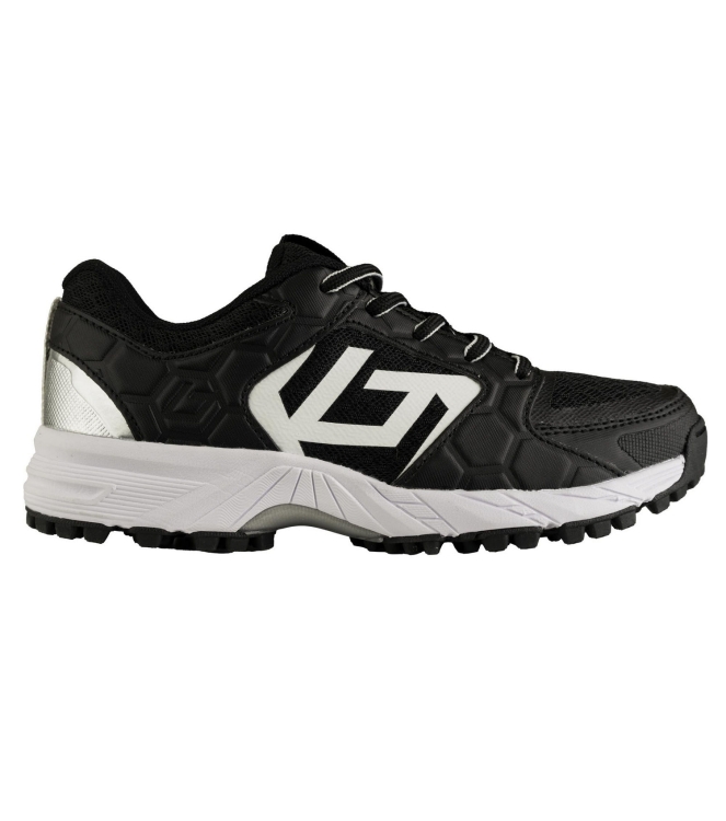 Brabo Brabo BF1033A Brabo Shoe Tribute bk/wh 316.41033.010 Bk/Wh Brabo hockeyschoenen 316.41033.010 licht grijs bij Leerentveldvrijetijd.nl