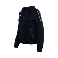 The Indian Maharadja Jaipur Women Performance Hooded Jacket navy T030312