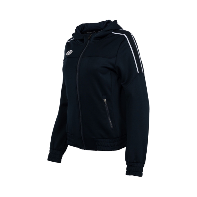 The Indian Maharadja Jaipur Women Performance Hooded Jacket navy T030312
