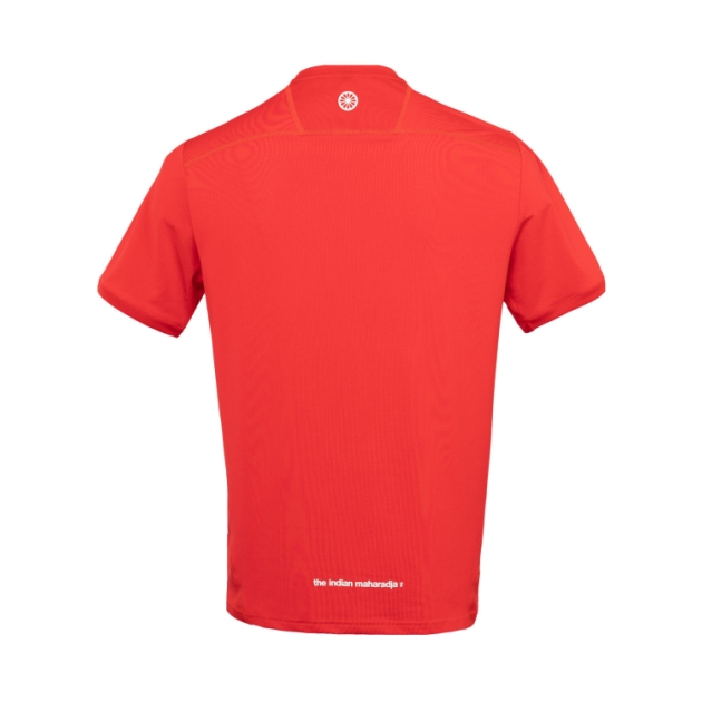 The Indian Maharadja Jaipur Men Performance Tee red T100310