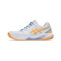 asics Gel-Dedicate 8 Padel 104_White/Orange Glow 1042A241