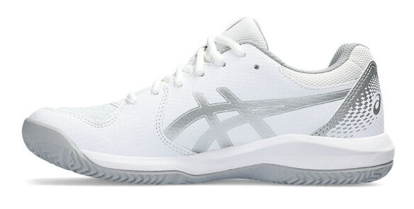 asics Gel-Dedicate 8 Padel 101_White/Pure Silver 1042A241