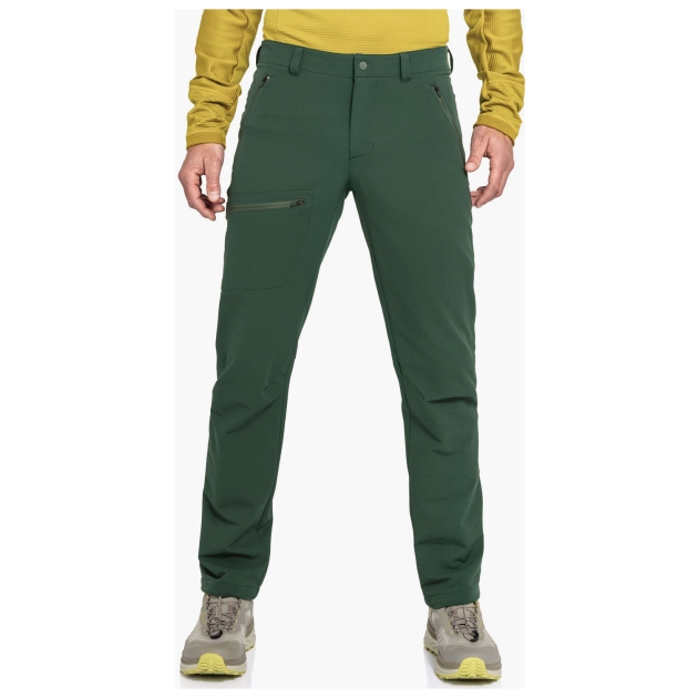 schöffel Pants Folkstone Warm M 6965 Dark Jade 23590