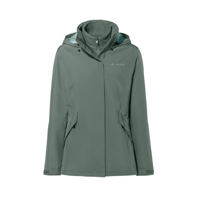 vaude Women's Rosemoor 3in1 Jacket II 123_Agave 46283
