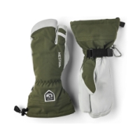 hestra Army Leather Heli Ski - 3 finger 870_Olive 30572