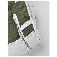 hestra Army Leather Heli Ski - 3 finger 870_Olive 30572