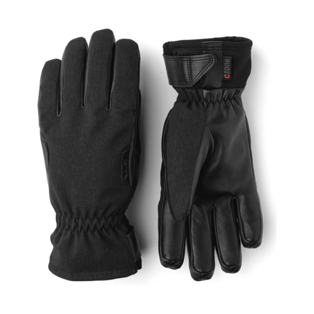 hestra CZone Primaloft Inverno - 5 finger 100_Black 32330