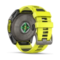 garmin fenix 8  51 mm, Solar, Sapphire titanium Amp Yellow/Graphite Band 010-02907-21