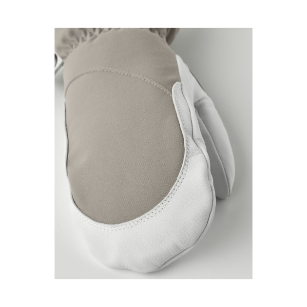 hestra Heli Ski Female  -  Mitt 620020_Khaki/Offwhite 30611
