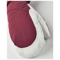hestra Heli Ski Female - Mitt 590020_Bordeaux/Offwhite 30611