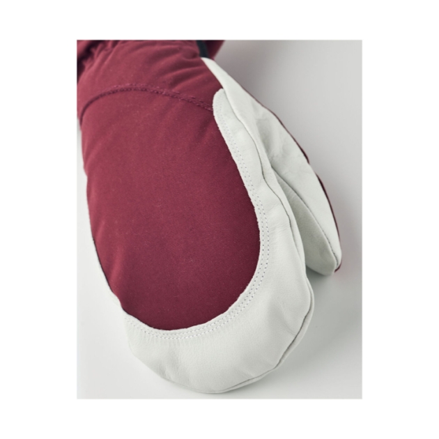 hestra Heli Ski Female  -  Mitt 590020_Bordeaux/Offwhite 30611