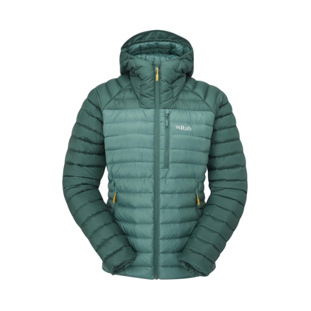 Rab Microlight Alpine Jacket Wmns Green Slate/Eucalyptus QDB-13