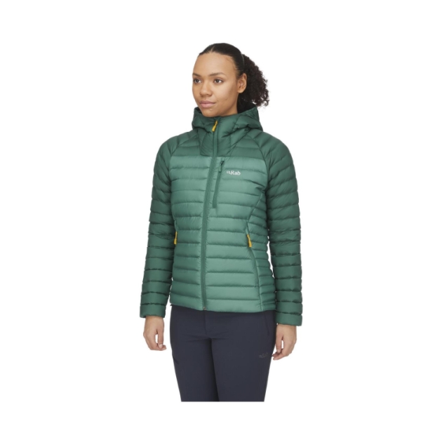 Rab Microlight Alpine Jacket Wmns Green Slate/Eucalyptus QDB-13