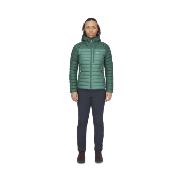 Rab Microlight Alpine Jacket Wmns Green Slate/Eucalyptus QDB-13
