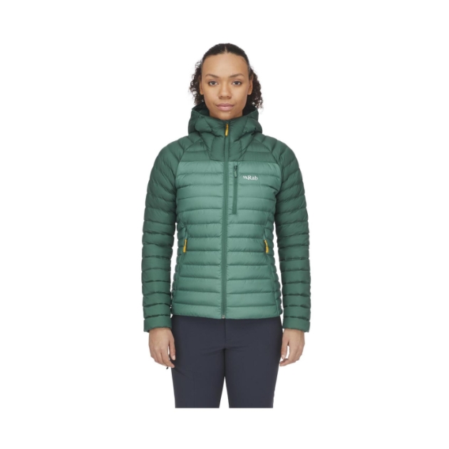 Rab Microlight Alpine Jacket Wmns Green Slate/Eucalyptus QDB-13