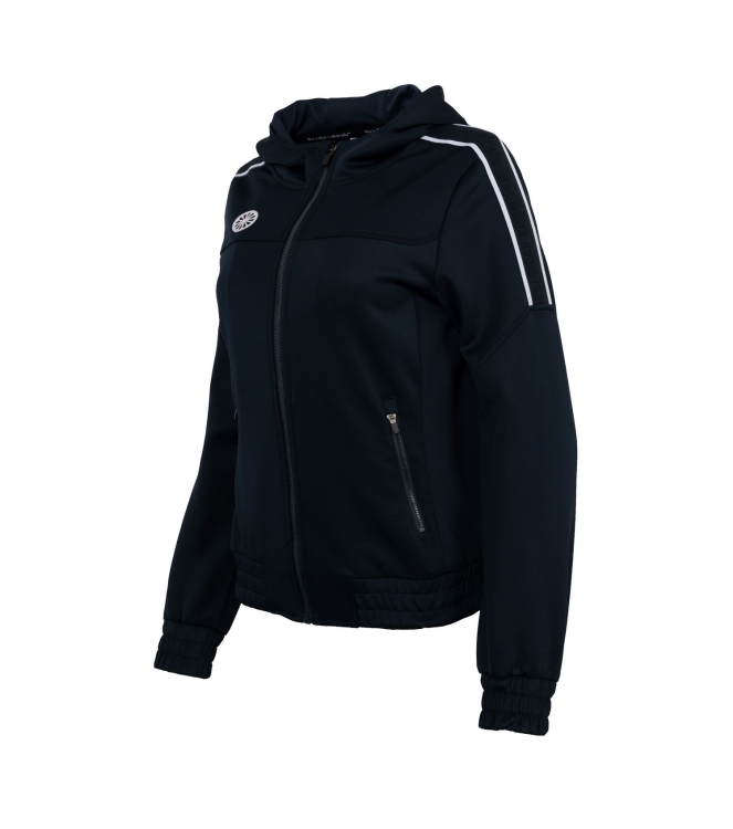 The Indian Maharadja The Indian Maharadja Jaipur Women Performance Hooded Jacket navy T030312 navy The Indian Maharadja hockeykleding T030312 antraciet bij Leerentveldvrijetijd.nl