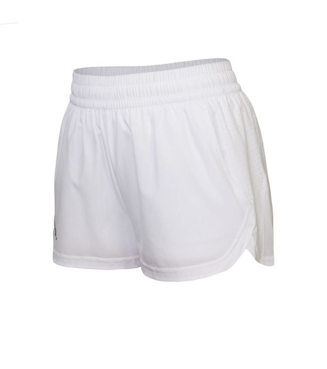 The Indian Maharadja The Indian Maharadja Jaipur Women Performance 2 in 1 Short white T050312 white The Indian Maharadja hockeykleding T050312 roze bij Leerentveldvrijetijd.nl